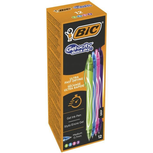 EAN 3086123538146 - BIC 964826 bolígrafo de gel Bolígrafo de gel de punta retráctil Fuerte Azul 12 pieza(s) imagen 2