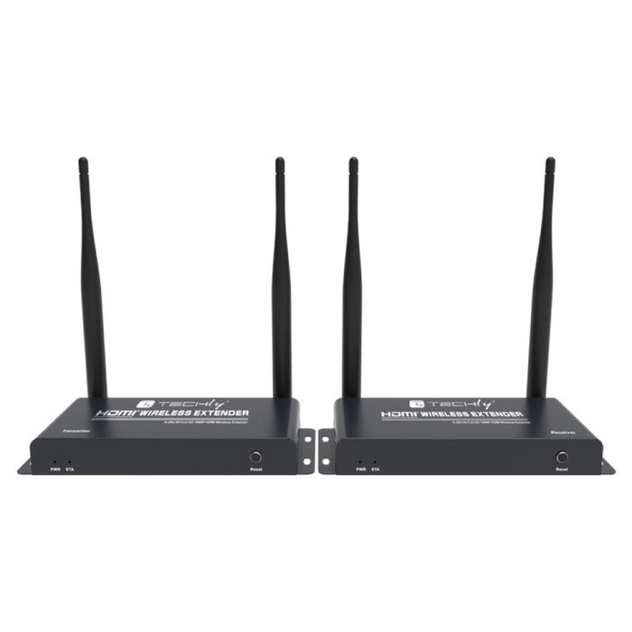 EAN 8059018365627 - Techly IDATA HDMI-WL212R extensor audio/video Receptor AV Negro imagen 4