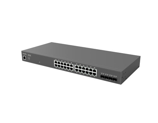EAN 4713361935329 - EnGenius ECS1528 switch Gestionado L2+ Gigabit Ethernet (10/100/1000) Negro imagen 2