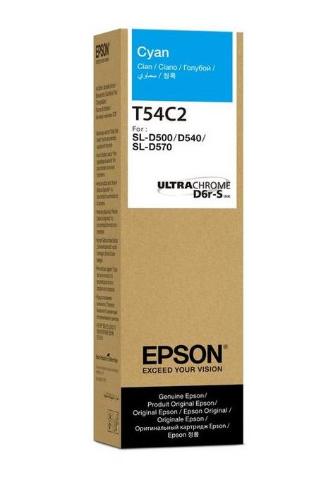 EAN 0010343969827 - Epson C13T54C220 cartucho de tinta 1 pieza(s) Compatible Cian imagen 2