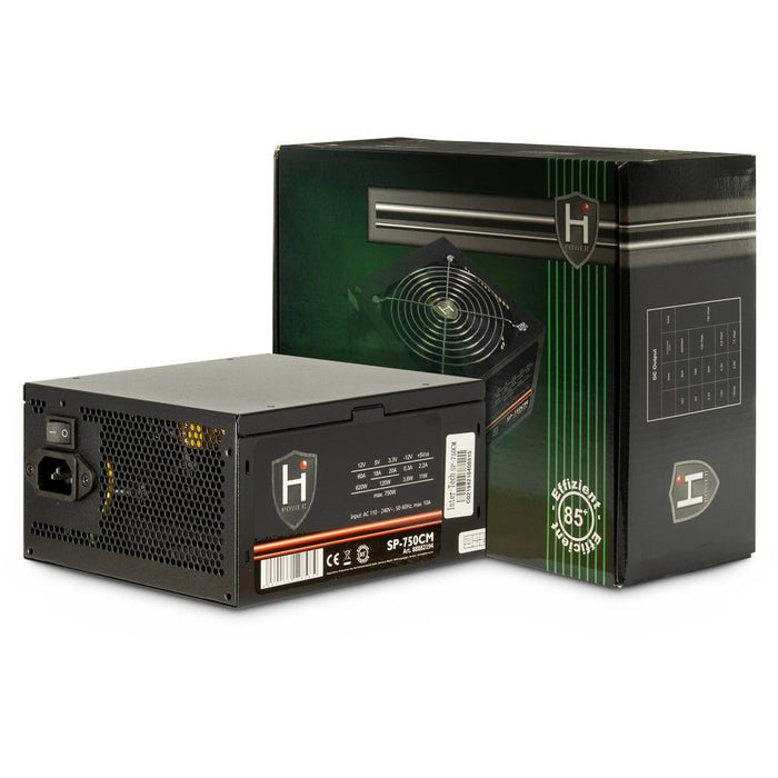 EAN 4260133128484 - Inter-Tech HiPower SP-750CM unidad de fuente de alimentación 750 W 20+4 pin ATX ATX Negro imagen 5