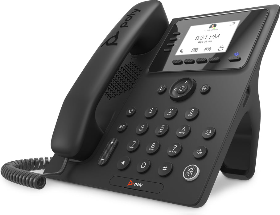EAN 0197497506228 - Poly CCX 350 Business Media Phone for Microsoft Teams and PoE-enabled teléfono IP Negro LCD imagen 1