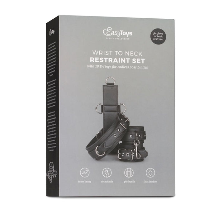 EAN 8718627529959 - EasyToys Fetish Collection ET381BLK prenda o elemento de retención para bondage Juego de esposas para bon imagen 2