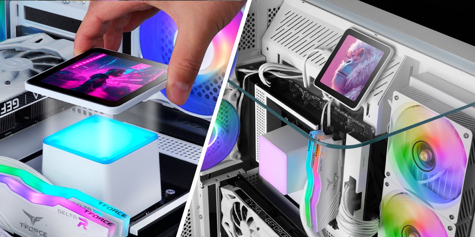 EAN 8435693110736 - Mars Gaming ML-VISIONPRO360W Procesador Sistema de refrigeración líquida todo en uno 12 cm Blanco 1 pieza imagen 7