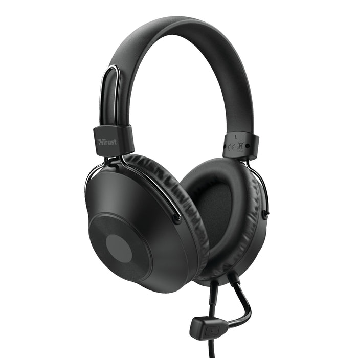 EAN 8713439241853 - Trust HS-250 Auriculares Alámbrico Diadema Llamadas/Música Negro imagen 2