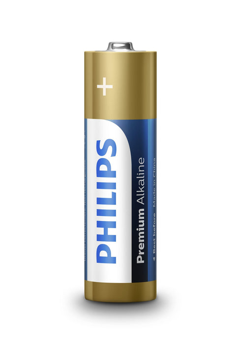 EAN 6959033840838 - Philips Premium Alkaline LR6M4B/10 pila doméstica Batería de un solo uso AA Alcalino imagen 1