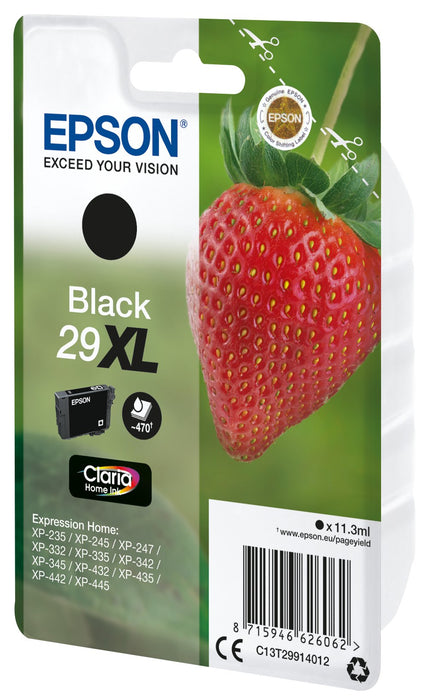 EAN 8715946626079 - Epson Strawberry C13T29914022 cartucho de tinta 1 pieza(s) Original Alto rendimiento (XL) Negro imagen 2