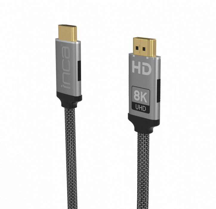 EAN 8681949013577 - Inca IHM-03T cable HDMI 3 m HDMI tipo A (Estándar) Gris imagen 6