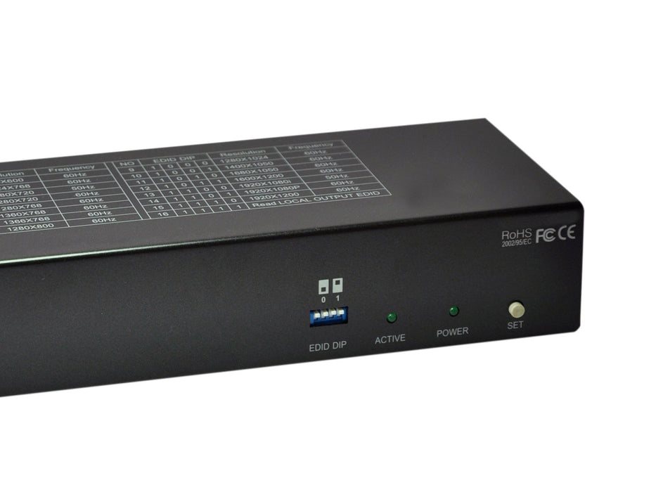 EAN 4015867201831 - LevelOne HVE-9118T extensor audio/video Transmisor de señales AV Negro imagen 4