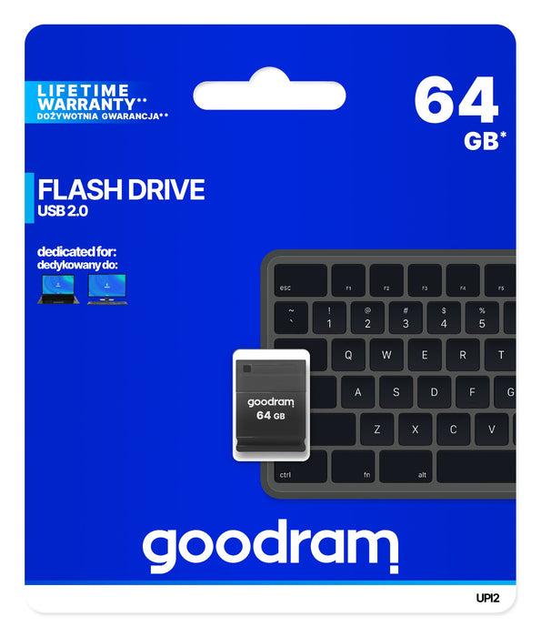 EAN 5908267960332 - Goodram UPI2 unidad flash USB 64 GB USB tipo A 2.0 Negro imagen 4