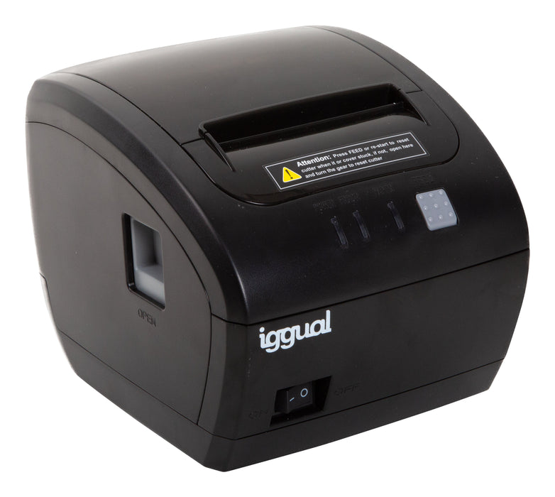 EAN 2509122213247 - iggual IGG318232+IGG317655 impresora de recibos 203 x 203 DPI Alámbrico Transferencia térmica imagen 3