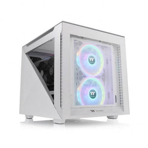 EAN 4713227528573 - Thermaltake Divider 200 TG Micro Torre Blanco imagen 1