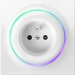 EAN 5902701701338 - Fibaro Walli toma de corriente Tipo E Blanco imagen 1