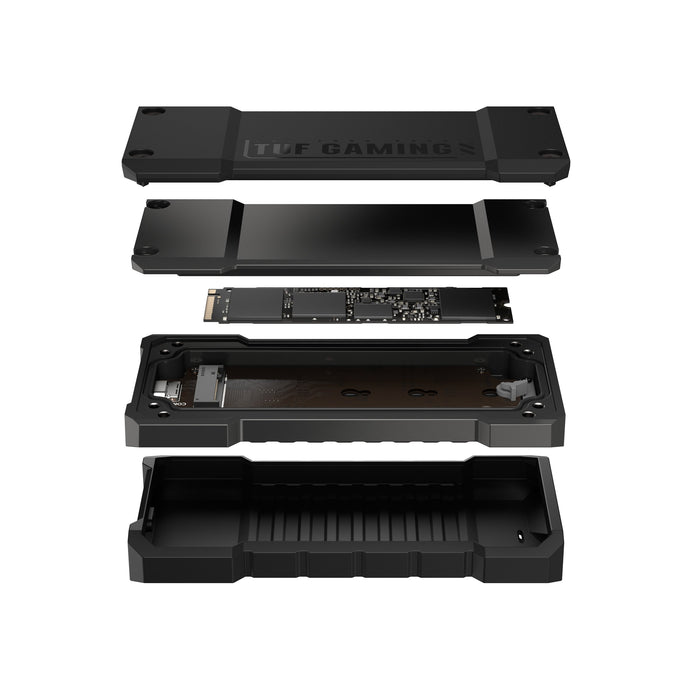 EAN 4711387660225 - ASUS TUF Gaming A2 Caja externa para unidad de estado sólido (SSD) Negro M.2 imagen 16