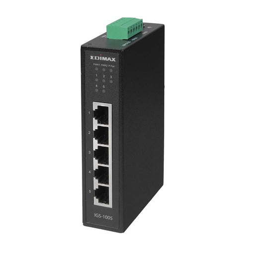 EAN 4717964704672 - Edimax IGS-1005 switch No administrado L2 Gigabit Ethernet (10/100/1000) Negro imagen 1