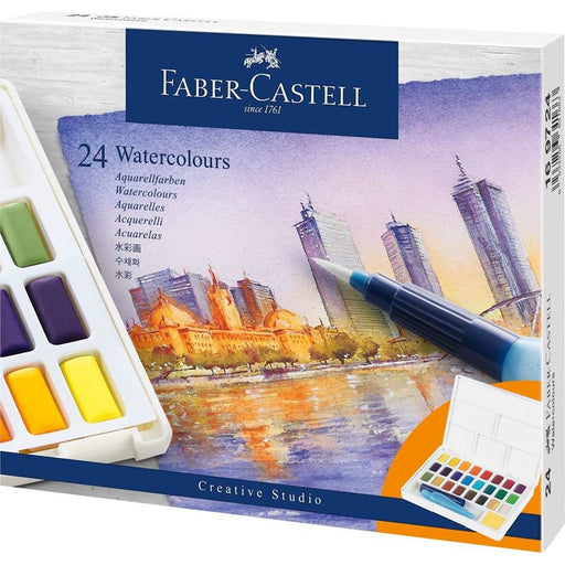 EAN 6933256641663 - Faber-Castell 169724 pintura a base de agua Multi Paleta 24 pieza(s) imagen 1