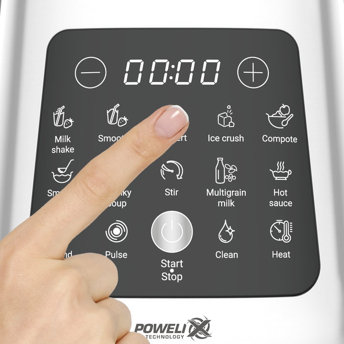 EAN 3016667246306 - Tefal Perfectmix Cook BL83SD 1,75 L Batidora de vaso 1400 W Negro, Acero inoxidable imagen 4