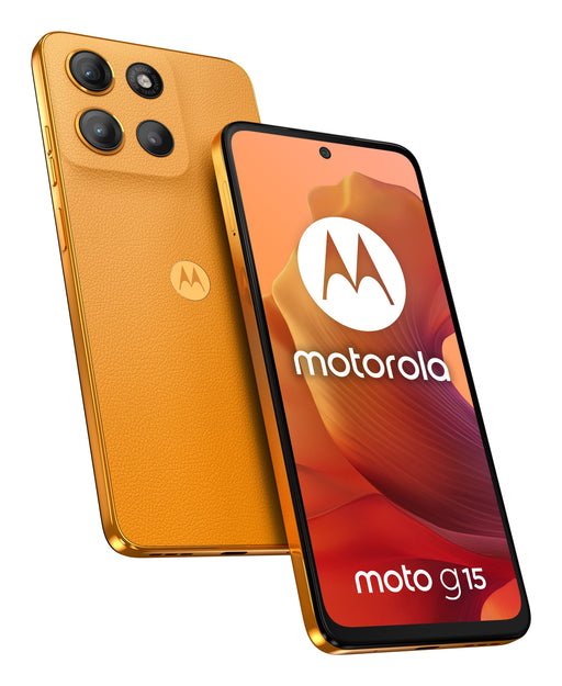 EAN 0840023280948 - Motorola moto g15 17,1 cm (6.72") SIM doble Android 15 4G USB Tipo C 8 GB 128 GB 5200 mAh Naranja imagen 1