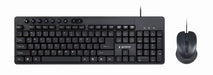 EAN 8716309118125 - Gembird KBS-UM-04 teclado Ratón incluido Universal USB QWERTY Inglés de EE. UU. Negro imagen 1