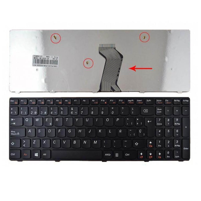 EAN 8435597430145 - Portatilmovil TEC0116 refacción para laptop Teclado imagen 1