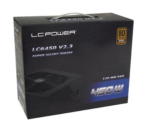 EAN 4260070122231 - LC-Power LC6450 V2.3 unidad de fuente de alimentación 450 W 20+4 pin ATX ATX Negro imagen 2
