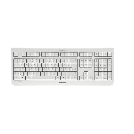 EAN 4025112112133 - CHERRY KW 3000 teclado Universal RF inalámbrico QWERTZ Alemán Blanco imagen 1