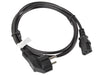 EAN 5901969409727 - Lanberg CA-C13C-10CC-0018-BK cable de transmisión Negro 1,8 m C13 acoplador CEE7/7 imagen 1