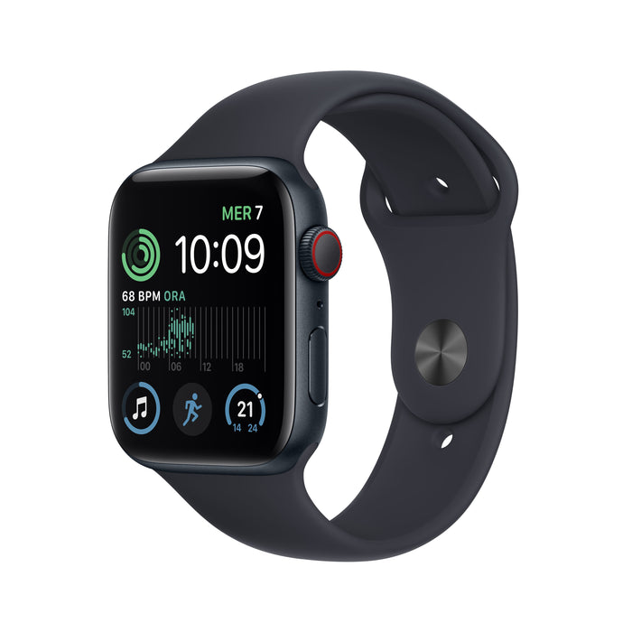 EAN 194253165668 - Apple Watch SE OLED 44 mm Digital 368 x 448 Pixeles Pantalla táctil 4G Negro Wifi GPS (satélite) imagen 1