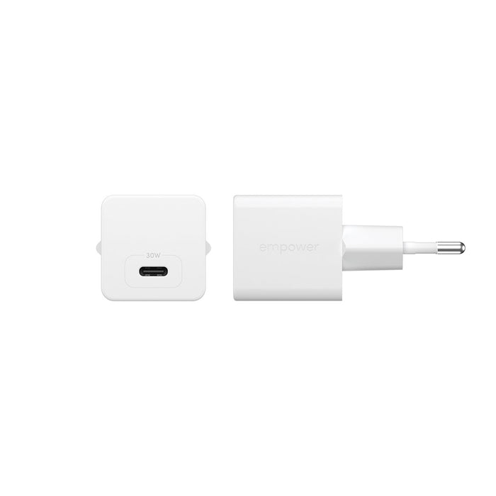 EAN 5715685027536 - PanzerGlass empower by ® Turbo 30W Charger Single USB-C | EU Plug | Silver White Protector de pantalla Un imagen 5