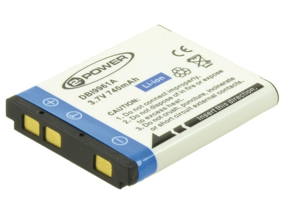 EAN 5055190133859 - 2-Power DBI9961A batería para cámara/grabadora Ión de litio 600 mAh imagen 1