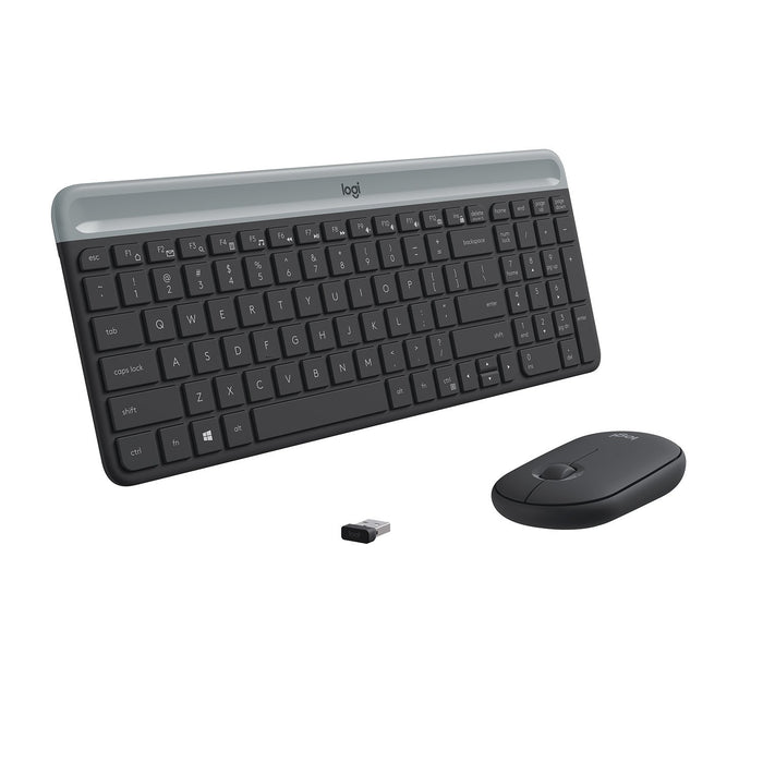 EAN 5099206086500 - Logitech 920-009194 teclado Ratón incluido Universal RF inalámbrico AZERTY Belga Grafito imagen 14