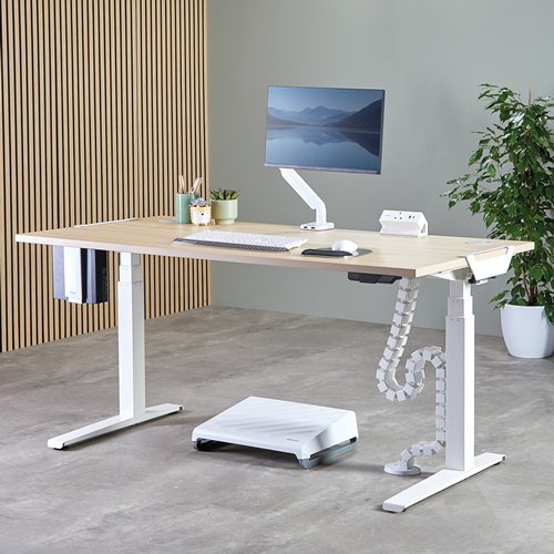 EAN 43859806003 - Fellowes 100136876 soporte de CPU Soporte para instalación de CPU bajo mesa Blanco imagen 7