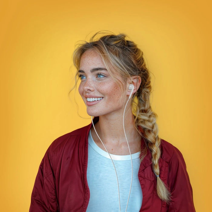 EAN 4047443540539 - Hama Glow II Auriculares Alámbrico Dentro de oído Llamadas/Música Blanco imagen 6