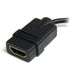 EAN 0065030844710 - StarTech.com HDADFM5IN cable HDMI 0,127 m HDMI tipo A (Estándar) HDMI tipo D (Micro) Negro imagen 2