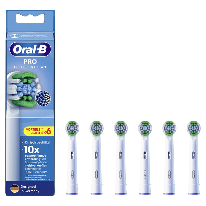 EAN 8006540860892 - Oral-B Precision Clean 860892 6 pieza(s) Blanco imagen 3
