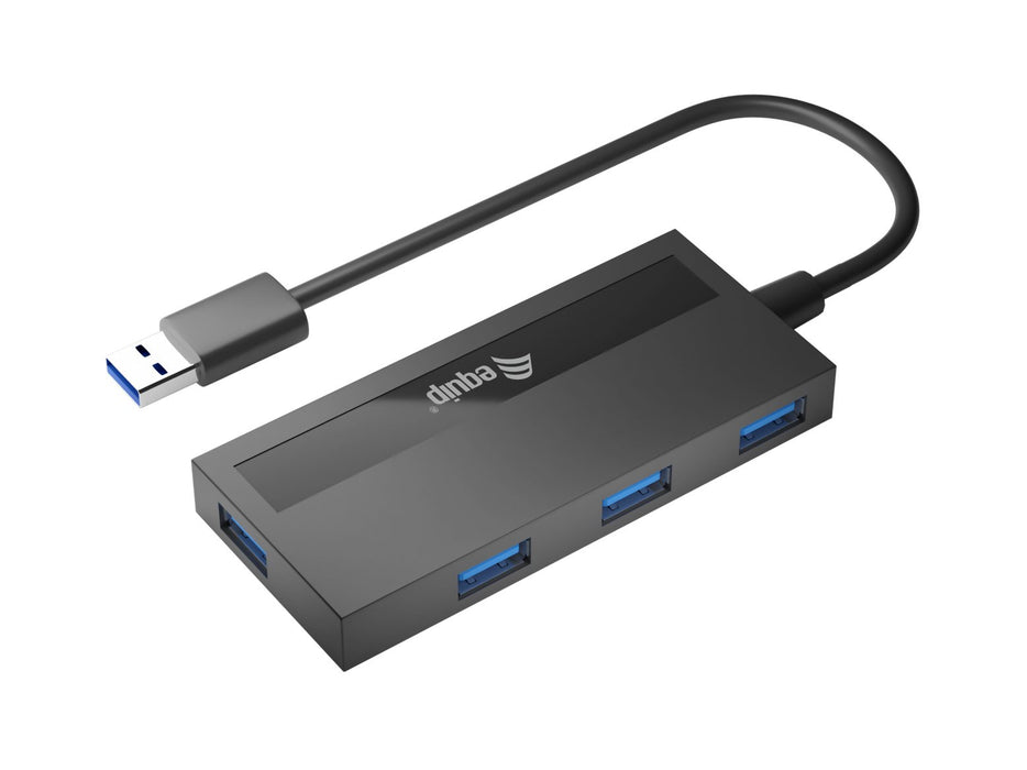 EAN 4015867225325 - Equip 128956 hub de interfaz USB 3.2 Gen 1 (3.1 Gen 1) Type-A 5000 Mbit/s Negro imagen 1