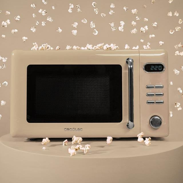 EAN 8435484017145 - Cecotec 01714 microondas Beige Microondas con grill Encimera 20 L 700 W imagen 2