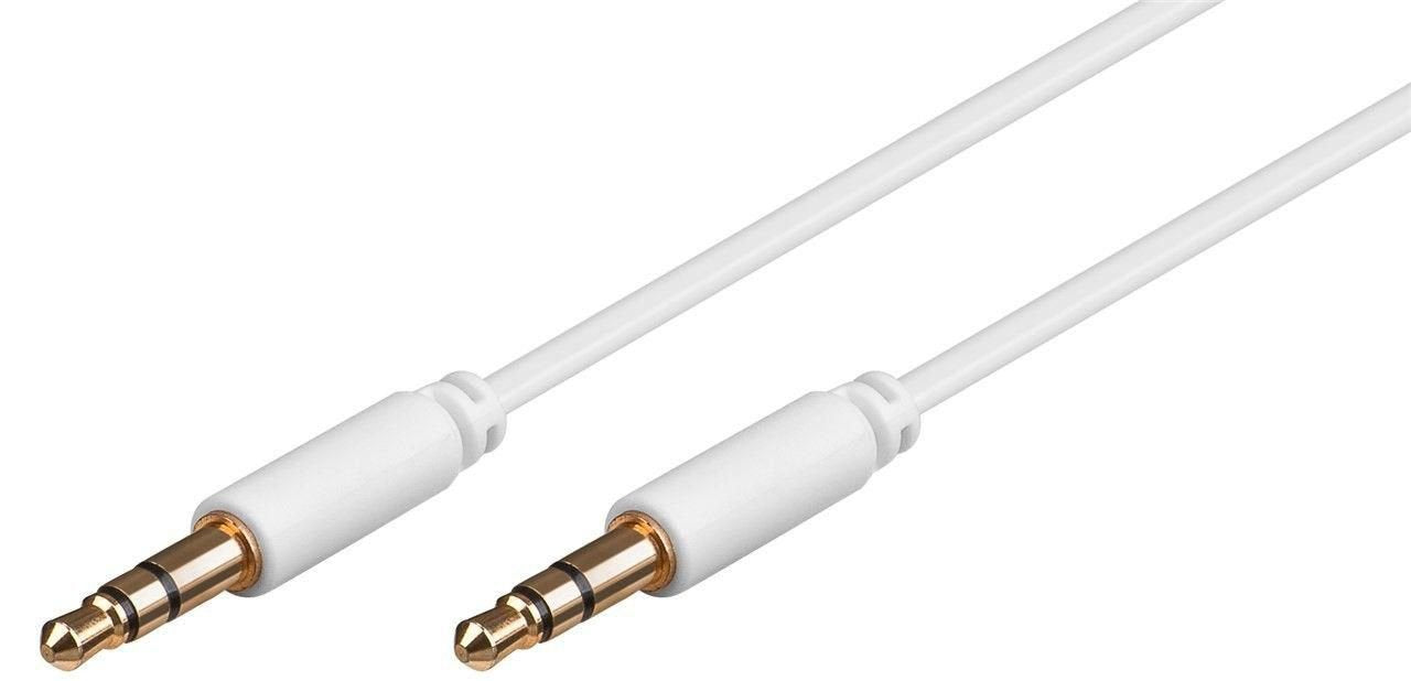 EAN 5711783992905 - Microconnect AUDLL05W cable de audio 0,5 m 3,5mm Blanco imagen 1