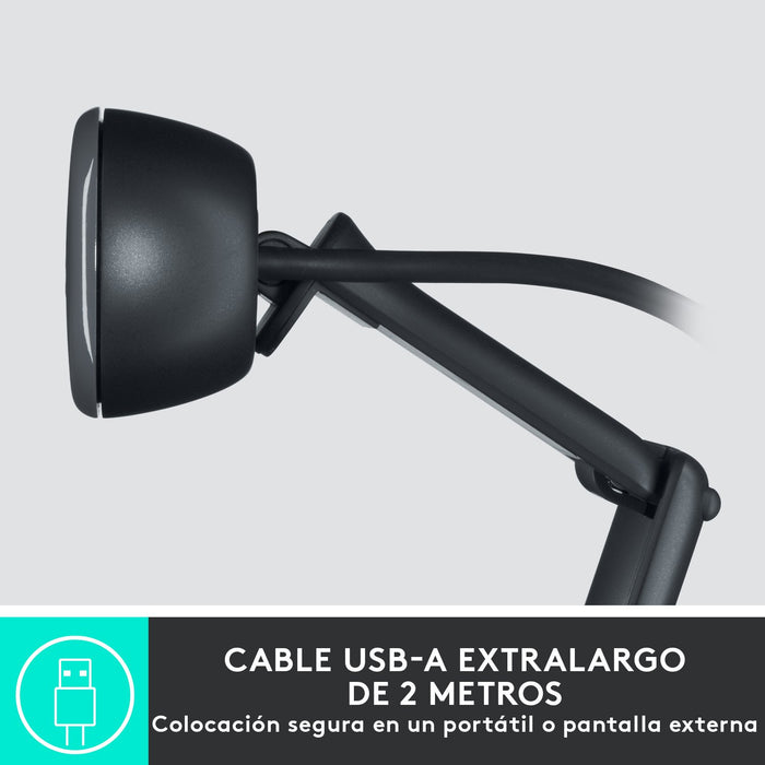 EAN 5099206093690 - Logitech 960-001364 cámara web 1280 x 720 Pixeles USB Negro imagen 12