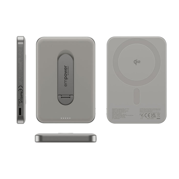 EAN 5715685028403 - PanzerGlass empower by ® empower Bank w. Spin Stand | 5000mAh | Titanium Protector de pantalla Apple 1 pi imagen 5