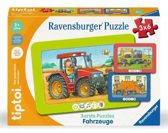 EAN 4005556002276 - tiptoi 00227 puzzle Puzzle rompecabezas 6 pieza(s) Vehículos imagen 1