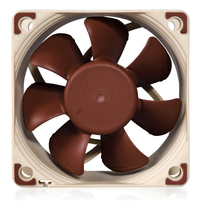 EAN 9010018100044 - Noctua NF-A6x25 PWM Carcasa del ordenador Ventilador 6 cm Beige, Marrón imagen 3