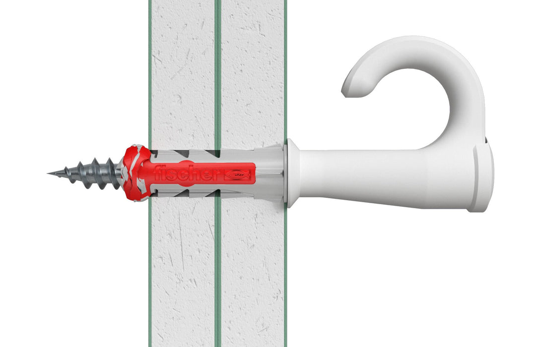 EAN 4048962405491 - Fischer 557927 tornillo de anclaje y taco 4 pieza(s) Juego de enchufes de pared y tornillos 40 mm imagen 6