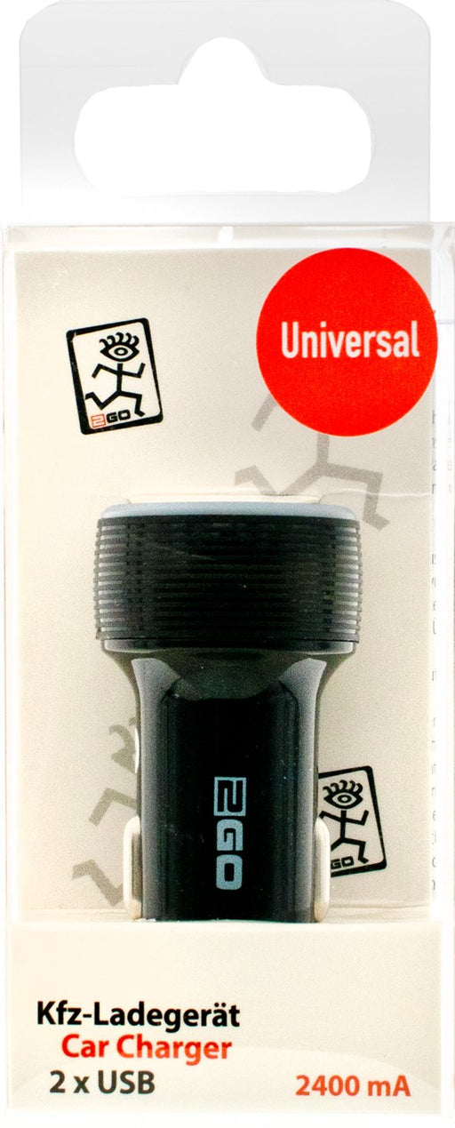 EAN 4010425957847 - 2GO 795784 cargador de dispositivo móvil Universal Negro Encendedor de cigarrillos Auto imagen 2