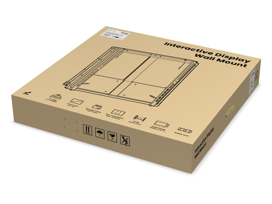 EAN 4015867237656 - Equip 650345 soporte para TV 2,18 m (86") Negro imagen 9