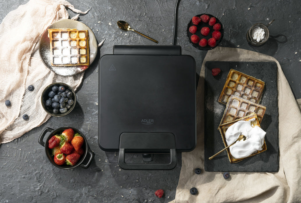 EAN 5903887802970 - Adler AD 3049 gofrera 4 barquillo(s) 1800 W Negro imagen 10