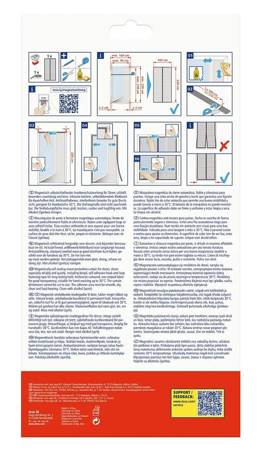 EAN 4063565177620 - TESA 55374-00000-00 red anti mosquitos Puerta Antracita imagen 2