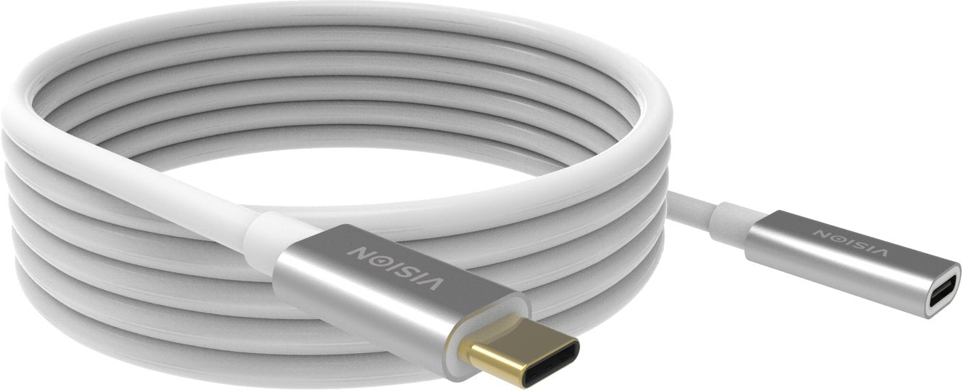 EAN 4880385000002 - Vision TC 2MUSBCEXT cable USB USB 3.2 Gen 2 (3.1 Gen 2) 2 m USB C Blanco imagen 7