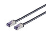 EAN 5715063070758 - Lanview LVN-CAT6A-FLEX-20M cable de red Negro S/FTP (S-STP) imagen 1