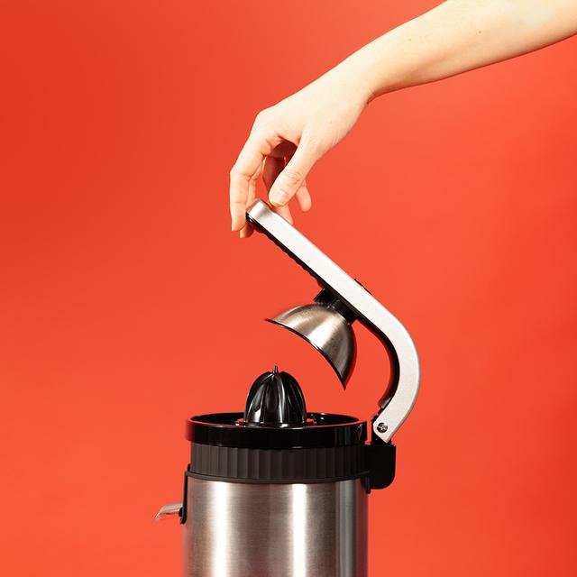 EAN 8435484033633 - Cecotec Xqueeze RetroJuice 600 Steel Licuadora centrífuga 600 W Negro, Metálico imagen 6